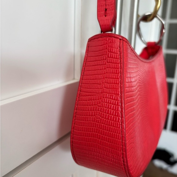 Staud Ollie Leather Shoulder Bag - Picture 3 of 4